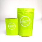 کیسه کاغذ کرافت کاغذ قابل بازیافت قابل استفاده مجدد بسته بندی چای سبز SGS / FDA تایید