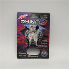 بطری های پلاستیکی خالی پزشکی Nail Enhancement Rhino 99 قرص کارت قرص با جعبه نمایش
