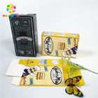 چاپ براق داغ براق آرم با نام تجاری OEM جعبه کاغذ چاپ شده هدیه لوازم آرایشی و بسته بندی مژه های جعبه کارت بسته بندی